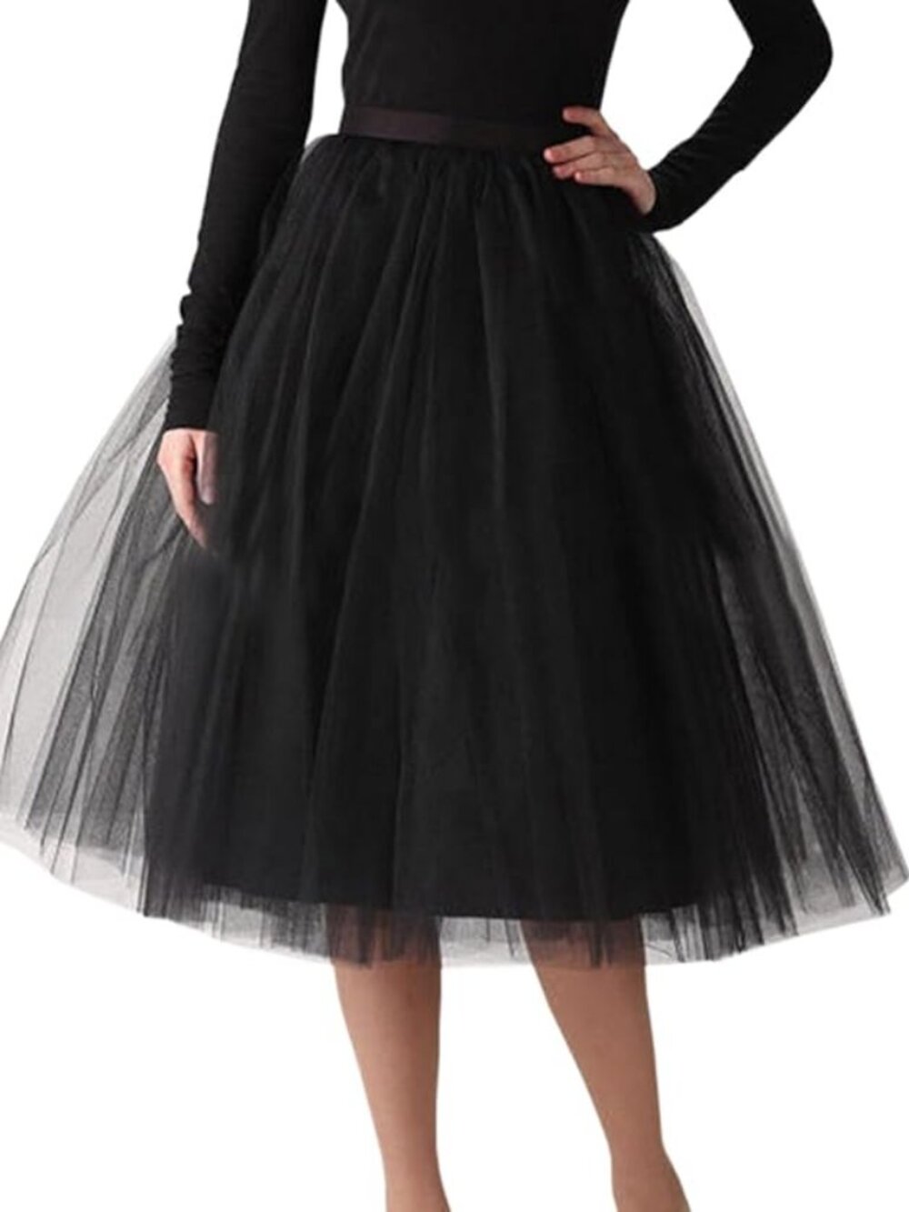 Tulle Skirt - Black